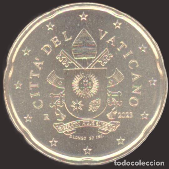 Euros: Vatican 20 cent 2023 Uncirculated UNC