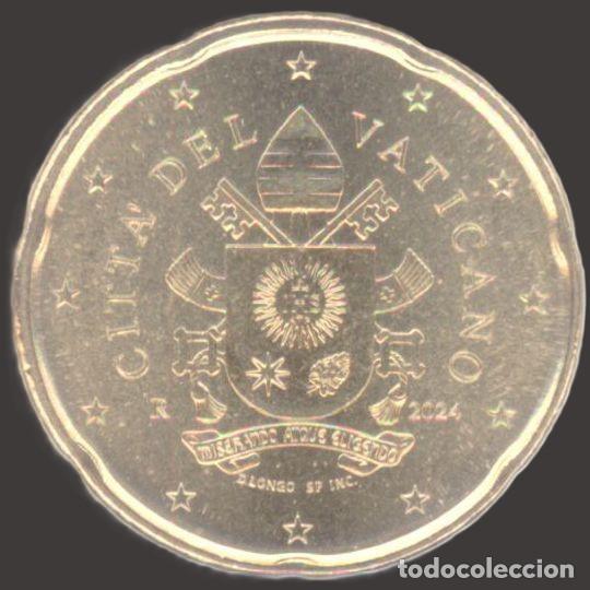 Euros: Vatican 20 cent 2024 Uncirculated UNC