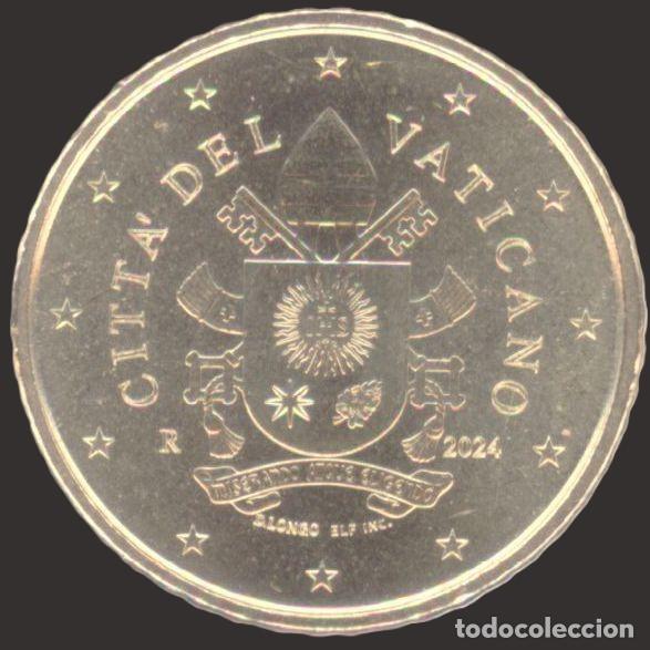Euros: Vatican 50 cent 2024 Uncirculated UNC