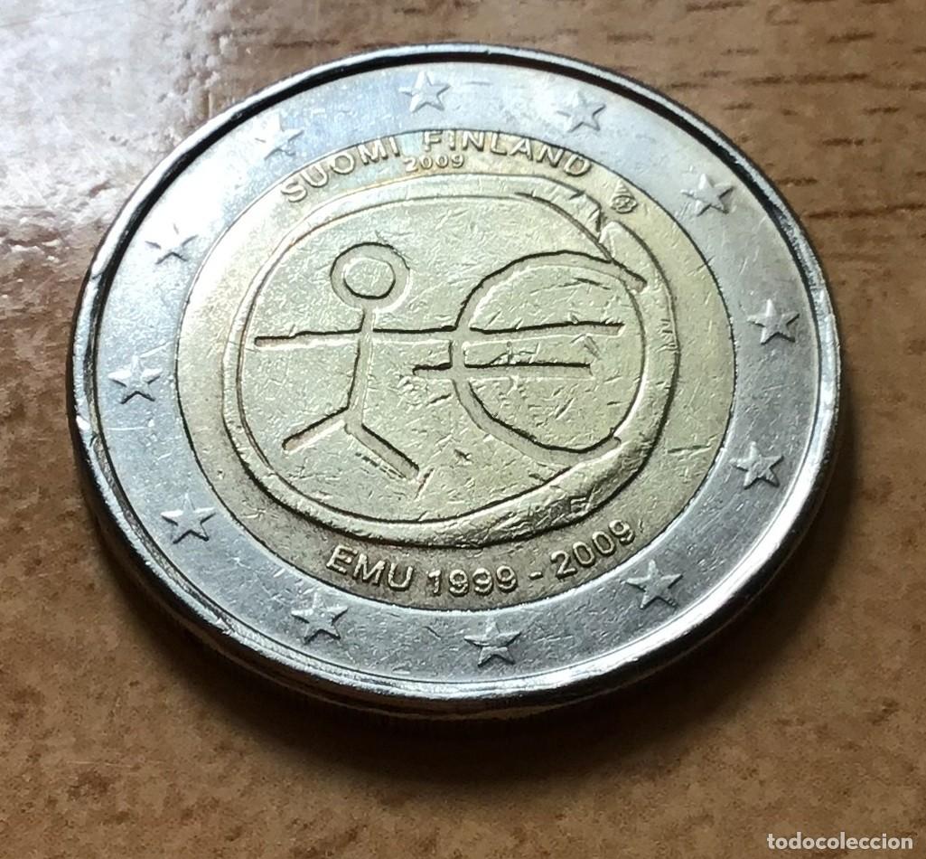 Euros: 2 euros conmemorativos de Finlandia. EMU. A&ntilde;o 2009. Circulada EBC