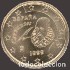 Euros: Spain 10 Cent 1999 Uncirculated UNC - Foto 1