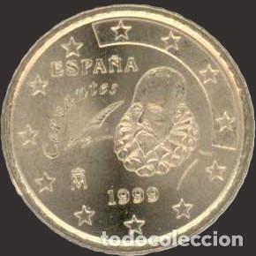 Euros: Spain 50 Cent 1999 Uncirculated UNC - Foto 1