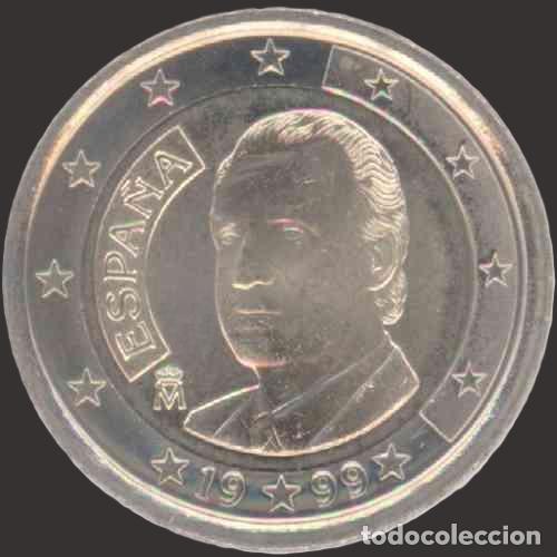 Euros: Spain 2 Euro 1999 Uncirculated UNC - Foto 1
