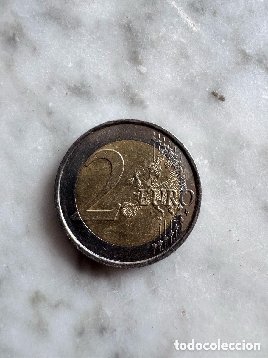 Euros: Moneda 2 euros Espa&ntilde;a 2015 Bisonte - Foto 2