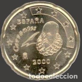 Euros: Spain 20 Cent 2000 Uncirculated UNC - Foto 1