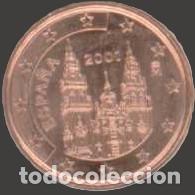 Euros: Spain 1 Cent 2001 Uncirculated UNC - Foto 1