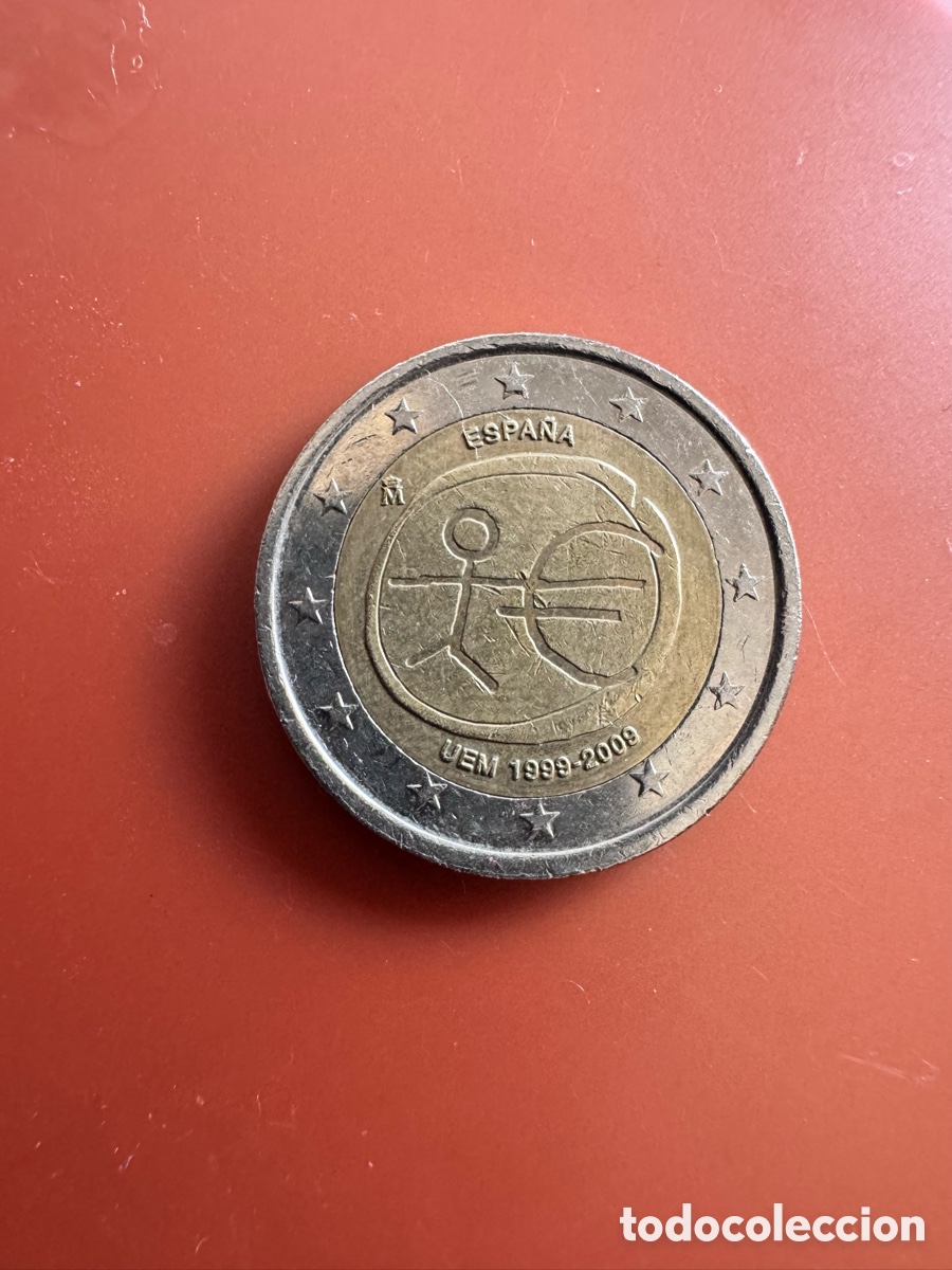 Euros: Moneda 2 euros Espa&ntilde;a UEM 1999-2009