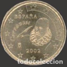Euros: Spain 10 Cent 2002 Uncirculated UNC - Foto 1