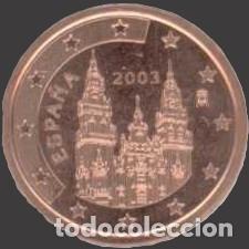 Euros: Spain 2 Cent 2003 Uncirculated UNC - Foto 1