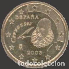 Euros: Spain 10 Cent 2003 Uncirculated UNC - Foto 1