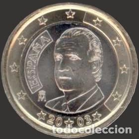 Euros: Spain 1 Euro 2003 Uncirculated UNC - Foto 1