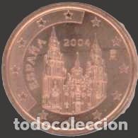 Euros: Spain 1 Cent 2004 Uncirculated UNC - Foto 1