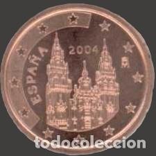 Euros: Spain 2 Cent 2004 Uncirculated UNC - Foto 1