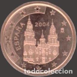 Euros: Spain 5 Cent 2004 Uncirculated UNC - Foto 1