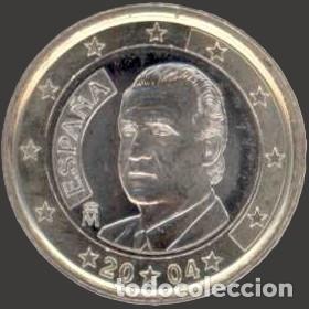 Euros: Spain 1 Euro 2004 Uncirculated UNC - Foto 1