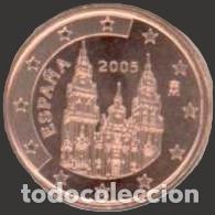 Euros: Spain 1 Cent 2005 Uncirculated UNC - Foto 1