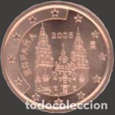 Euros: Spain 2 Cent 2005 Uncirculated UNC - Foto 1