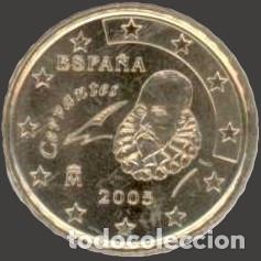 Euros: Spain 10 Cent 2005 Uncirculated UNC - Foto 1