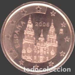 Euros: Spain 5 Cent 2006 Uncirculated UNC - Foto 1