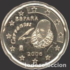 Euros: Spain 20 Cent 2006 Uncirculated UNC - Foto 1