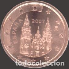 Euros: Spain 2 Cent 2007 Uncirculated UNC - Foto 1