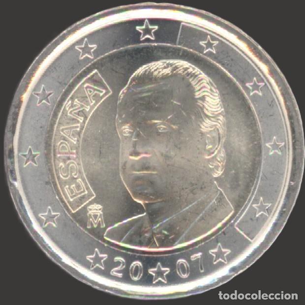 Euros: Spain 2 Euro 2007 Uncirculated UNC - Foto 1