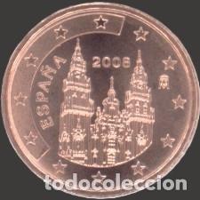 Euros: Spain 2 Cent 2008 Uncirculated UNC - Foto 1
