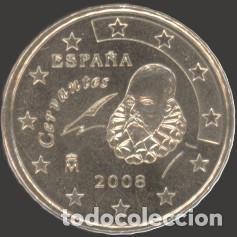 Euros: Spain 10 Cent 2008 Uncirculated UNC - Foto 1