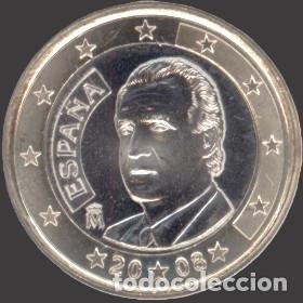 Euros: Spain 1 Euro 2008 Uncirculated UNC - Foto 1