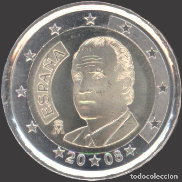 Euros: Spain 2 Euro 2008 Uncirculated UNC - Foto 1