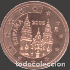 Euros: Spain 2 Cent 2009 Uncirculated UNC - Foto 1