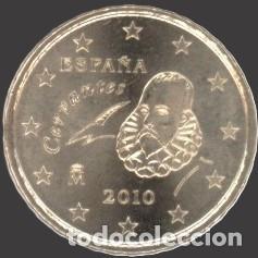 Euros: Spain 10 Cent 2010 Uncirculated UNC - Foto 1