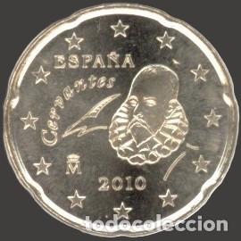 Euros: Spain 20 Cent 2010 Uncirculated UNC - Foto 1