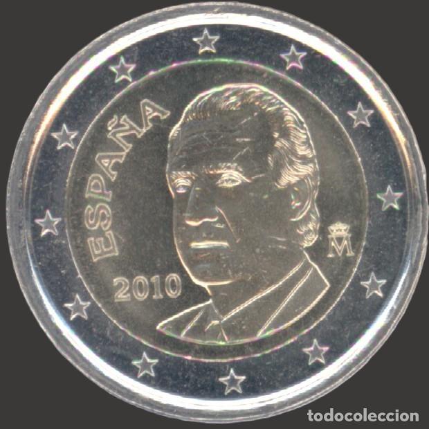 Euros: Spain 2 Euro 2010 Uncirculated UNC - Foto 1