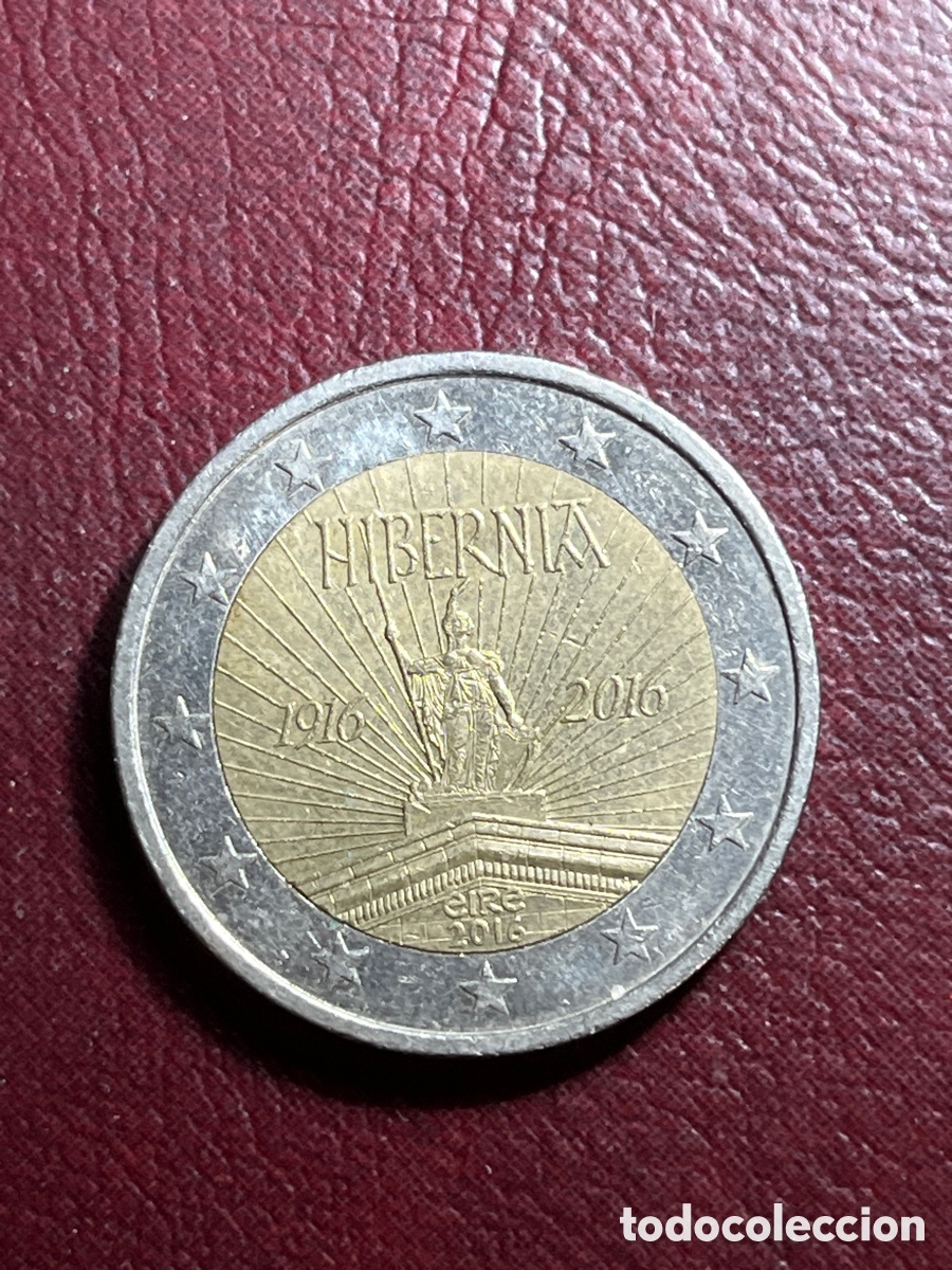 Euros: 2 euros 2016 Hibernia Irlanda | Moneda Conmemorativa