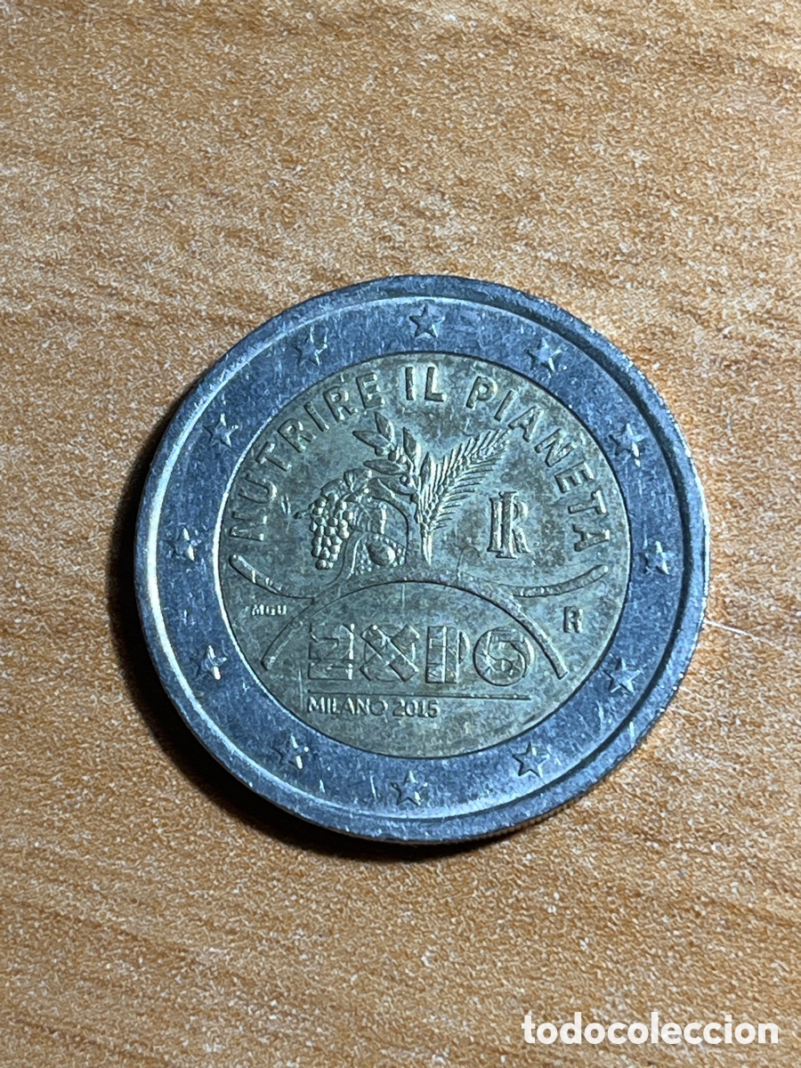 Euros: 2 euros Expo Mil&aacute;n 2015 Italia | Moneda Conmemorativa