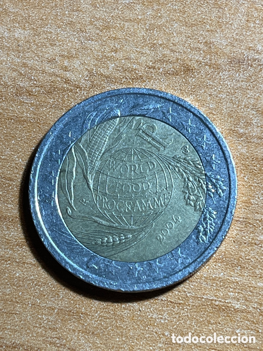 Euros: 2 euros 2004 Alimentos Marat&oacute;n Italia | Moneda Conmemorativa