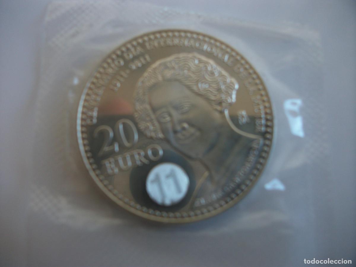Euros: Moneda de Espa&ntilde;a 20 euros del 2011 de plata Con su funda original original