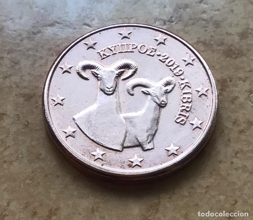 Euros: 1 c&eacute;ntimo de euro de Chipre. A&ntilde;o 2019 - Foto 1