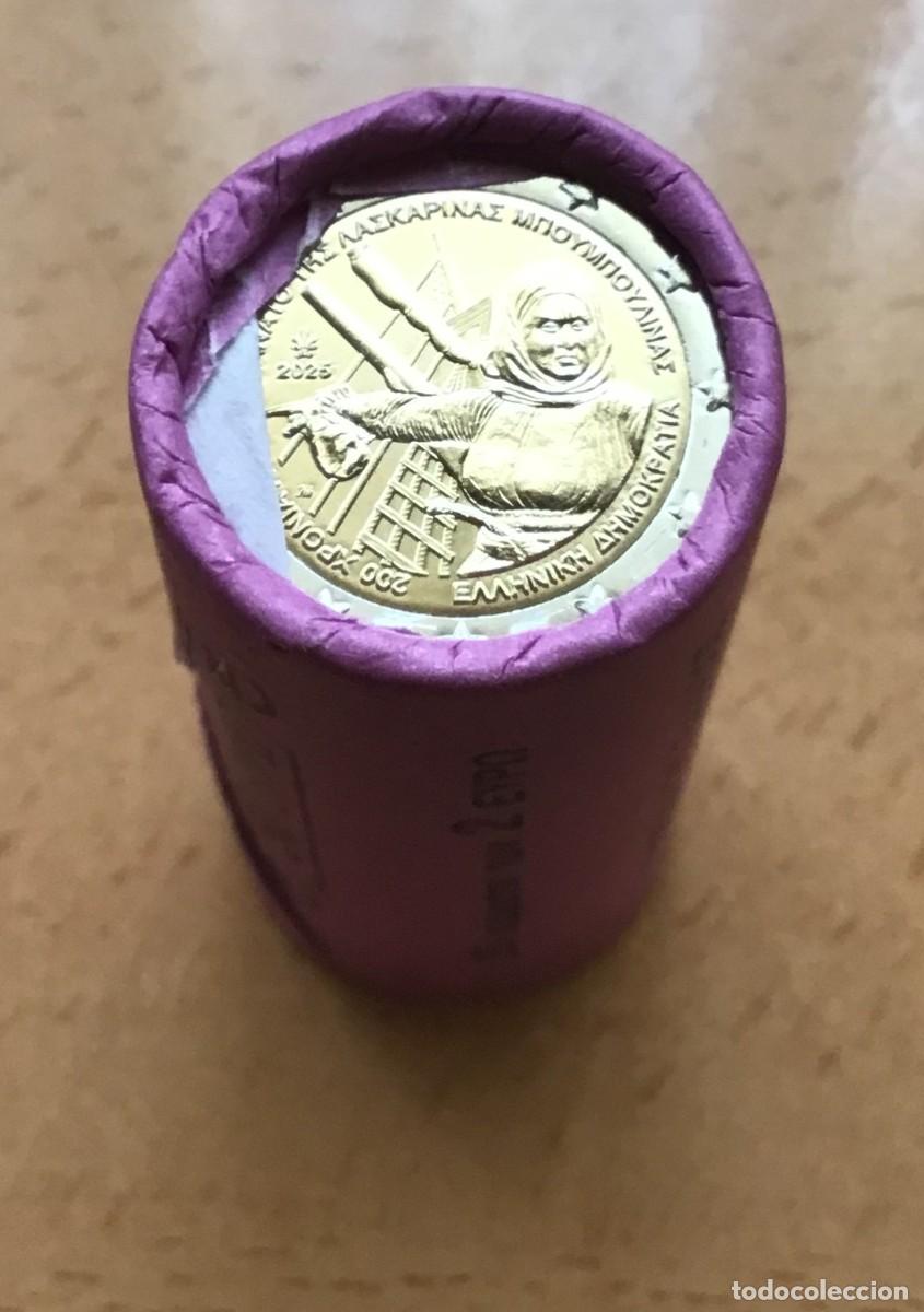 Euros: 2 euros conmemorativos de Grecia Laskarina Bouboulina. A&ntilde;o 2025. Sin circular