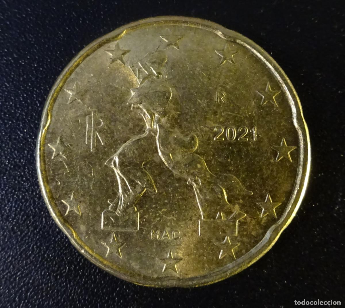 Euros: ITALIA 20 C&Eacute;NTIMOS DE EURO 2021