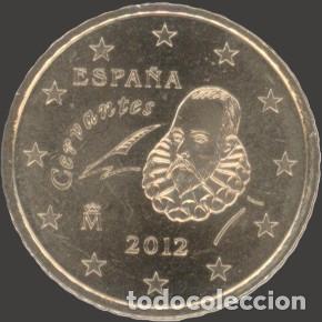 Euros: Spain 50 Cent 2012 Uncirculated UNC - Foto 1