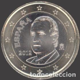 Euros: Spain 1 Euro 2012 Uncirculated UNC