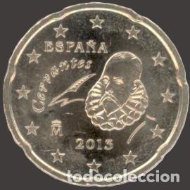 Euros: Spain 20 Cent 2013 Uncirculated UNC - Foto 1