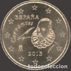 Euros: Spain 50 Cent 2013 Uncirculated UNC - Foto 1