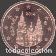 Euros: Spain 1 Cent 2014 Uncirculated UNC