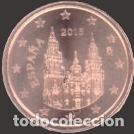 Euros: Spain 1 Cent 2015 Uncirculated UNC