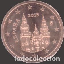 Euros: Spain 2 Cent 2015 Uncirculated UNC - Foto 1