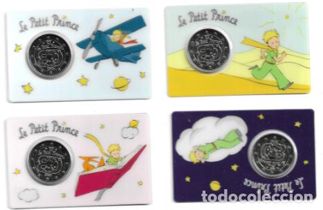 Euros: FRANCIA 2026. 1 COINCARD A ELEGIR DE MONEDA DE 2 &euro; DEL 80 ANIVERSARIO DEL PRINCIPITO. SIN CIRCULAR