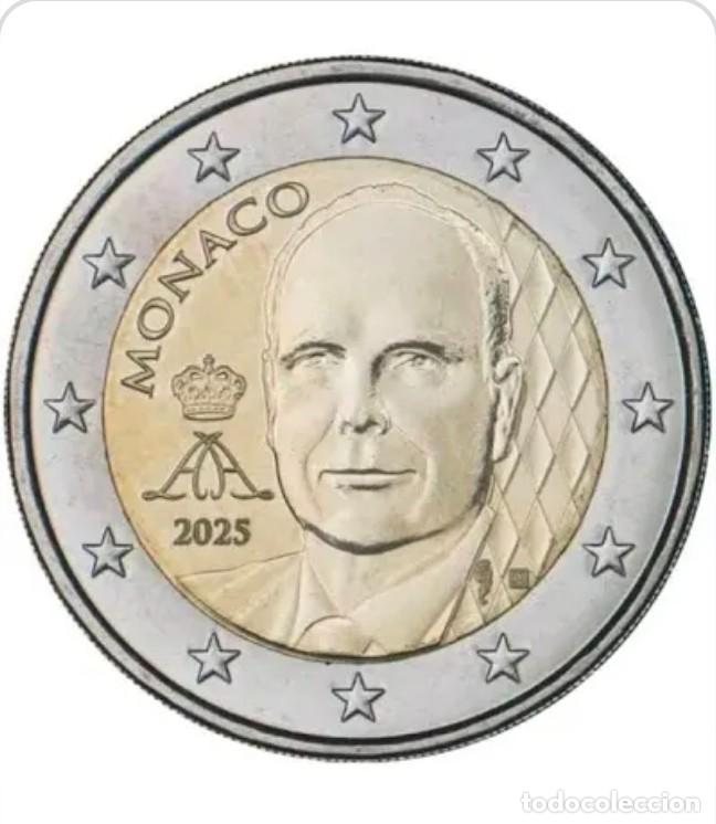 Euros: MONEDA 2 EUROS MONACO 2025 - SIN CIRCULAR